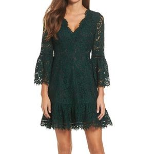 Eliza J Lace Cocktail Dress